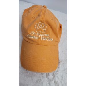 Orange Animal Care Baseball cap